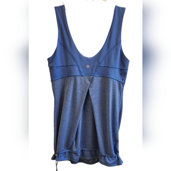 lululemon athletica Tops - Lululemon Tame Me Tank Top Blue Size 6